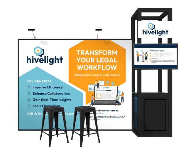 Hivelight_rear wall stand_mock Hivelight_rear wall stand_mock